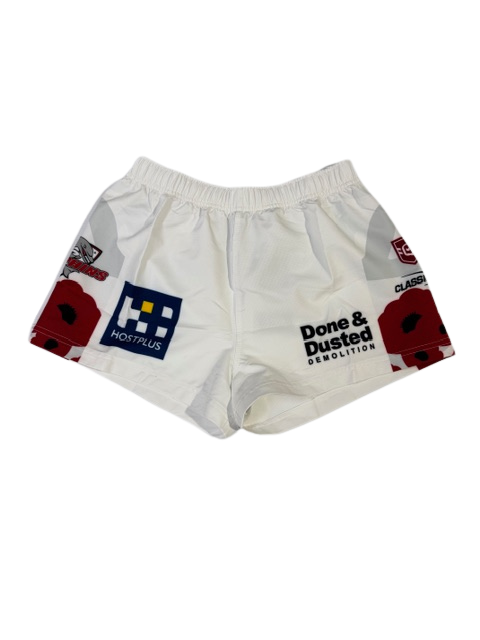 Redcliffe Dolphins 2026 Anzac Mens Players On-Field Shorts