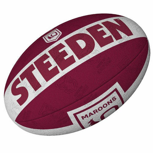 QLD Maroons Steeden Supporter Football - Small