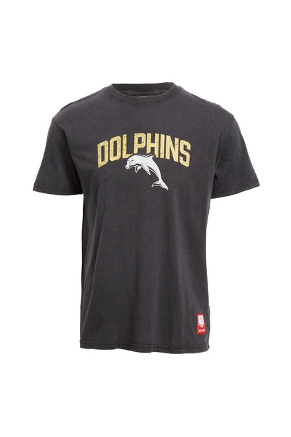 Dolphins Mens Supporter Shirt - Gold