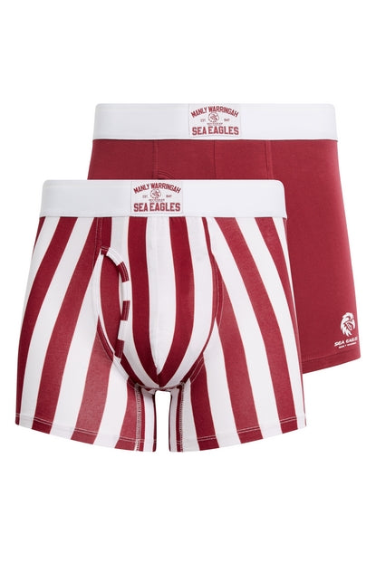 Manly Sea Eagles Mens Underwear (2pk)