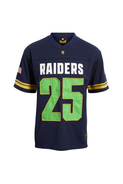 Canberra Raiders Las Vegas 2025 Gridiron Shirt