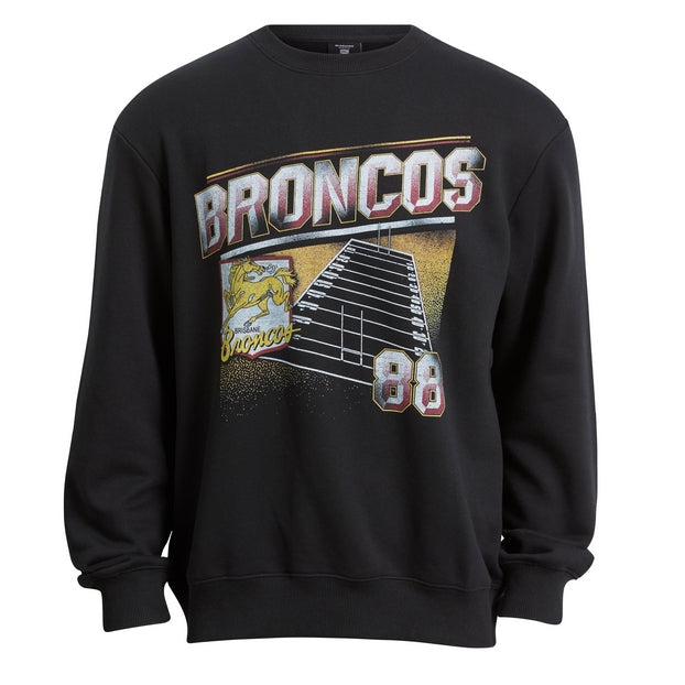 Brisbane Broncos Adults Crew Jumper