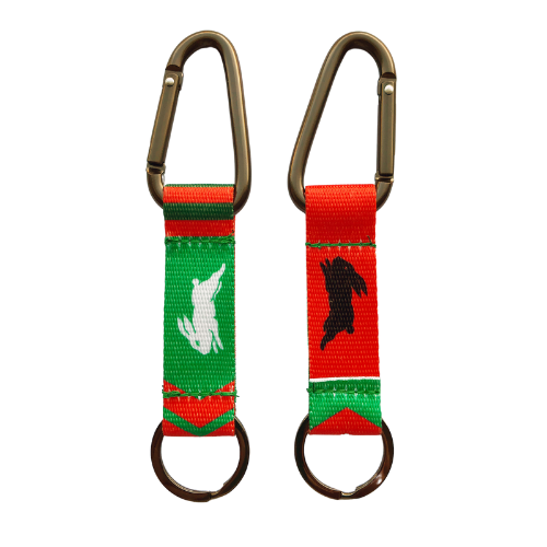 South Sydney Rabbitohs Keyring - Carabiner