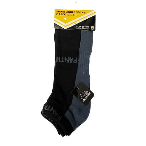Penrith Panthers Ankle Socks (2pk)