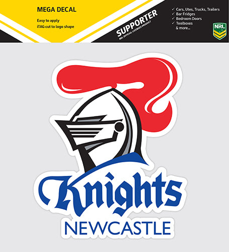 Newcastle Knights Car Logo Sticker - Mega