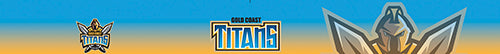 Gold Coast Titans Blockout Sun Visor Decal