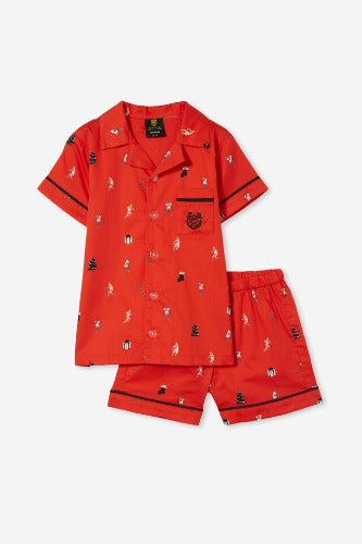 St George Illawarra Dragons Toddler / Kids Christmas Pyjamas