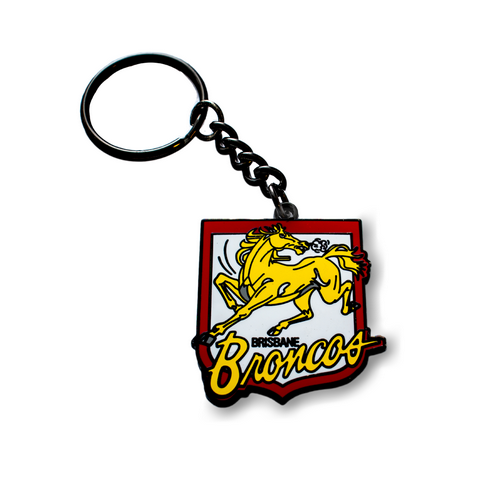 Brisbane Broncos Keyring - Heritage