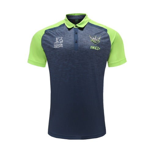 Canberra Raiders 2023 Mens Players Polo - Navy