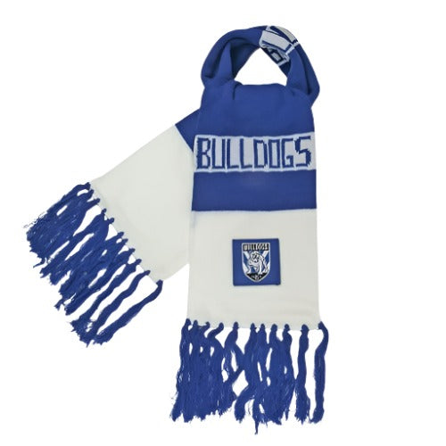 Canterbury Bulldogs Traditional Scarf - Bar