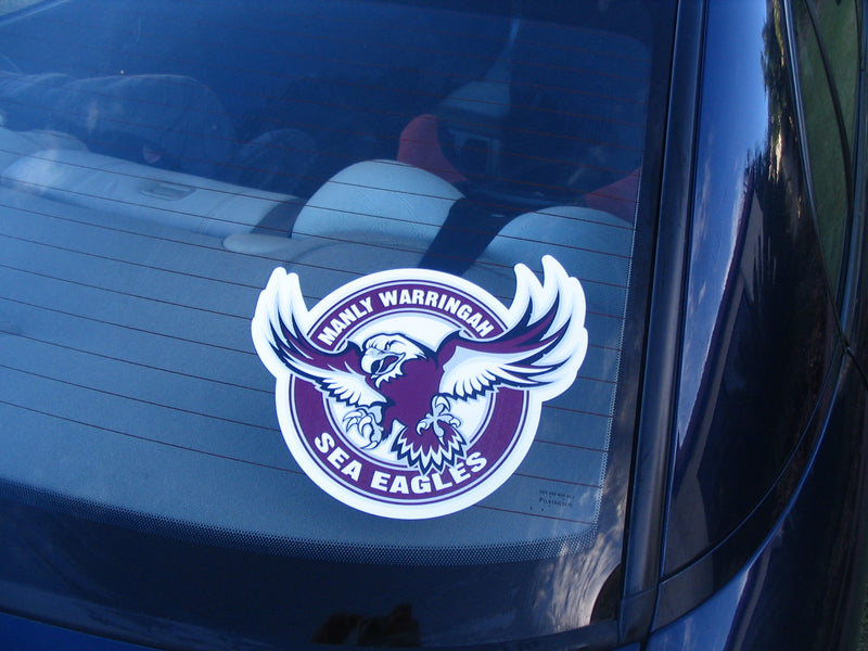 Manly Sea Eagles Car Logo Sticker - Mega