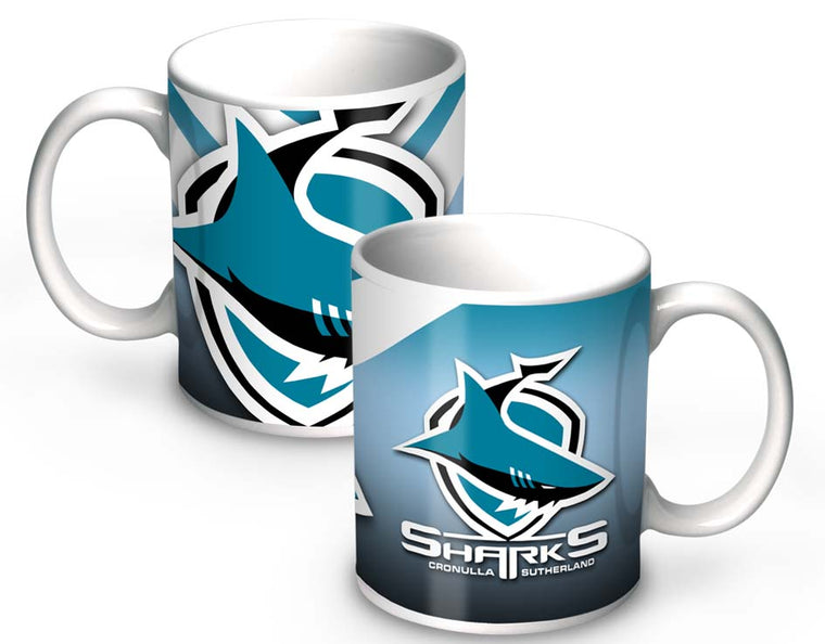 Cronulla Sharks Coffee Mug - Logo