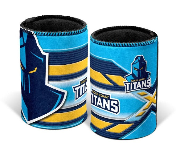 Gold Coast Titans Stubby Cooler - Logo
