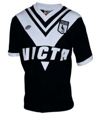Western Suburbs Magpies 1978 Retro Jersey - Black
