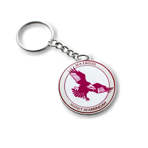 Manly Sea Eagles Keyring - Heritage