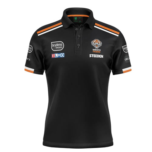 Wests Tigers 2022 Mens Players Media Polo