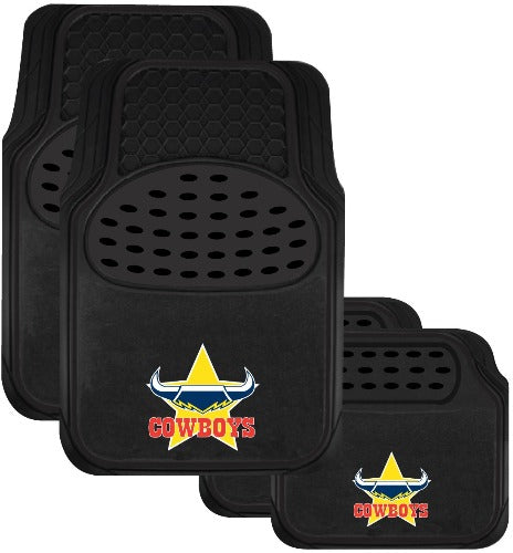 North Queensland Cowboys Car Floor Mats