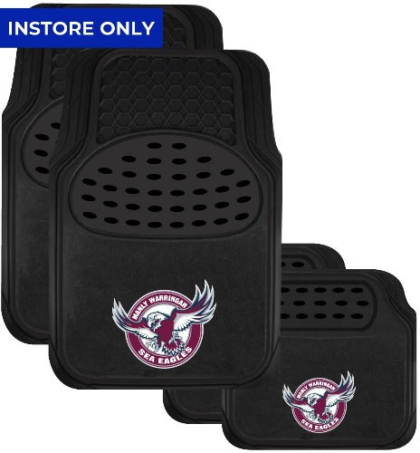 Manly Sea Eagles Car Floor Mats