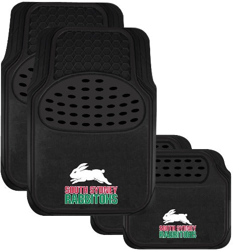 South Sydney Rabbitohs Car Floor Mats