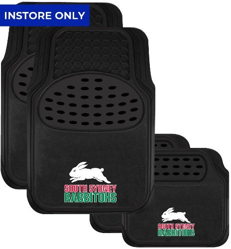 South Sydney Rabbitohs Car Floor Mats