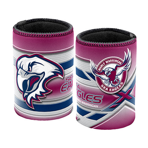 Manly Sea Eagles Stubby Cooler - Logo