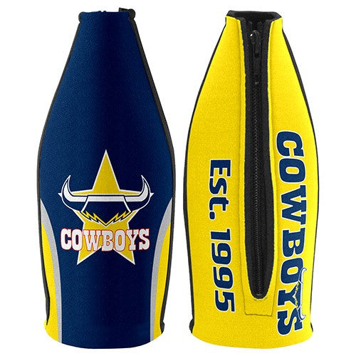 North Queensland Cowboys Wine Bottle/Tallie Cooler