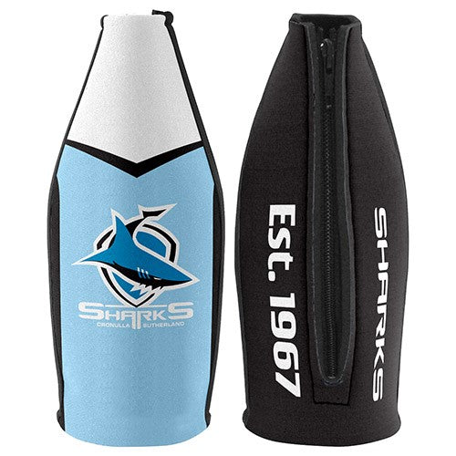 Cronulla Sharks Wine Bottle/Tallie Cooler