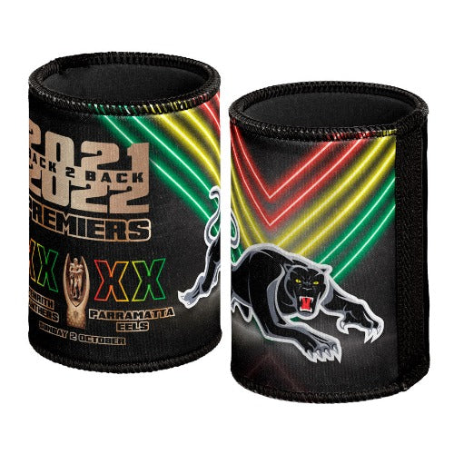 Penrith Panthers 2022 Premiers Stubby Cooler - Logo