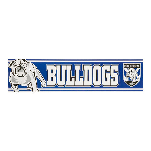 Canterbury Bulldogs Car Bumper Sticker