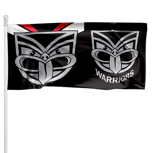 NZ Warriors Pole Flag