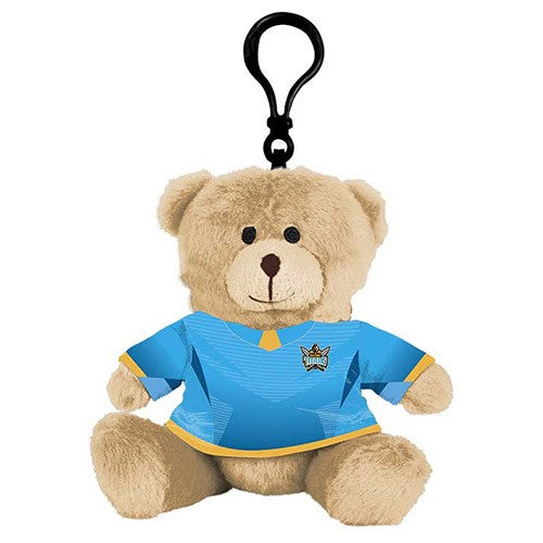 Gold Coast Titans Plush Teddy Bear Bag Tag