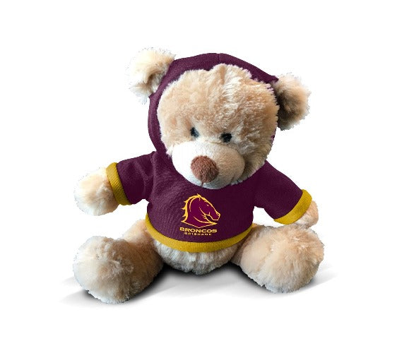 Brisbane Broncos Plush Teddy Bear w/ Hoodie