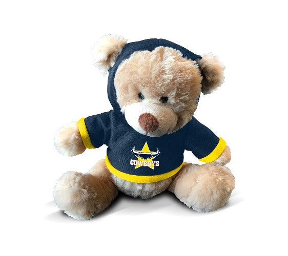 North Queensland Cowboys Plush Teddy Bear w/ Hoodie