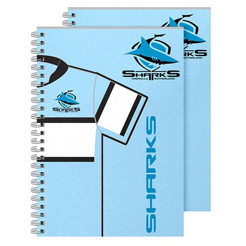 Cronulla Sharks Notebook (2pk)