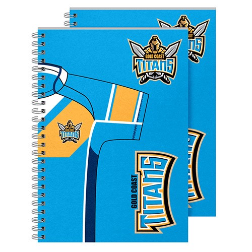 Gold Coast Titans Notebook (2pk)