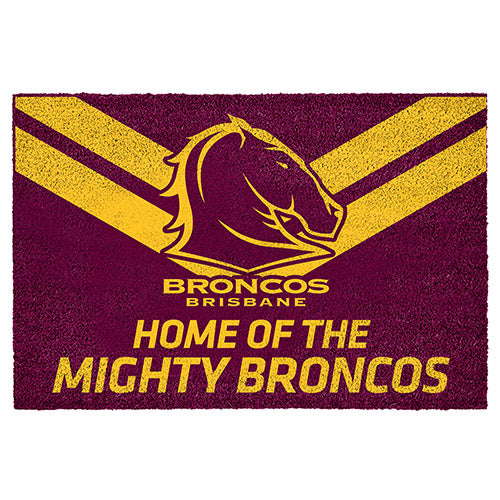 Brisbane Broncos Doormat