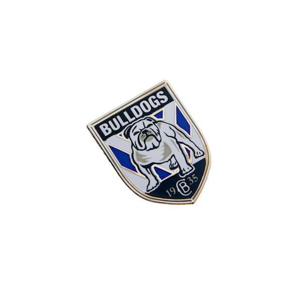 Canterbury Bulldogs Pin - Metal Logo