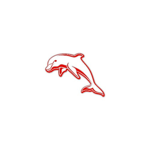 Dolphins Pin - Metal Logo