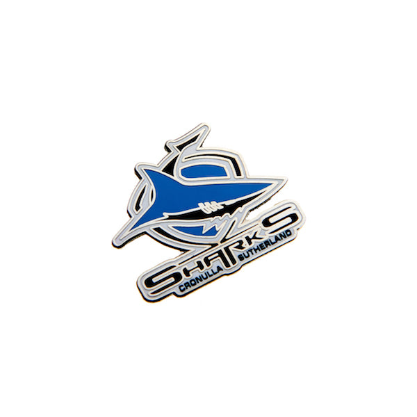 Cronulla Sharks Pin - Metal Logo