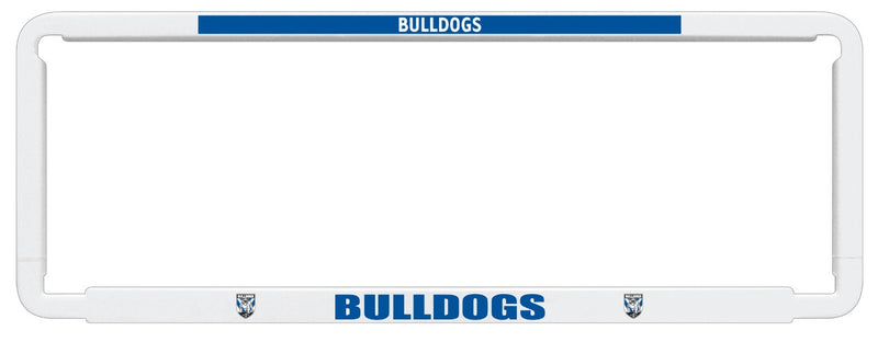 Canterbury Bulldogs Number Plate Surround