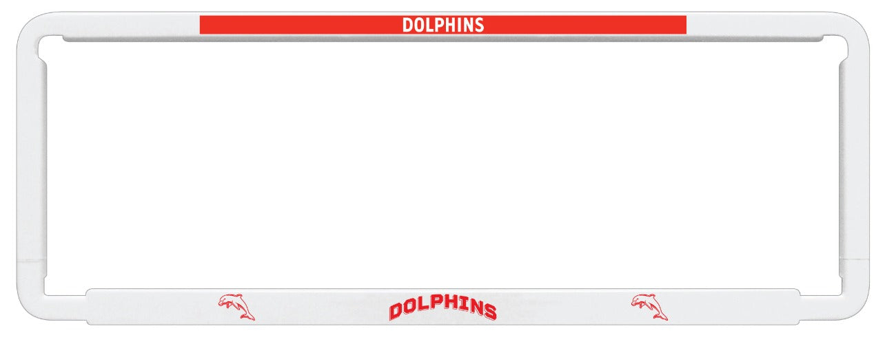 Dolphins Number Plate Surround