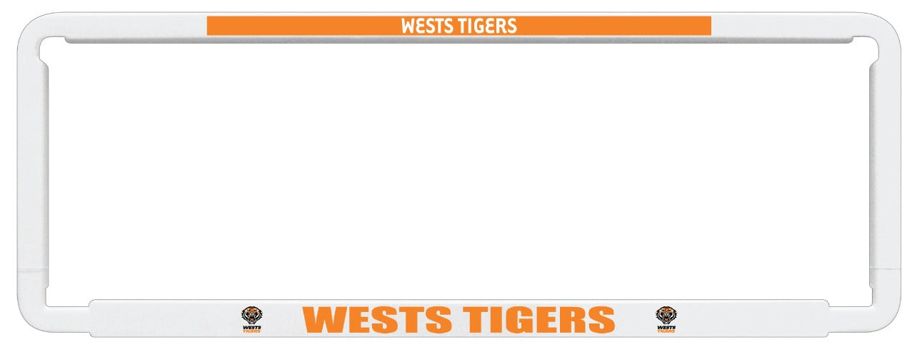Wests Tigers Number Plate Surround