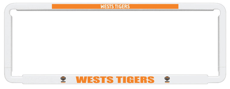 Wests Tigers Number Plate Surround