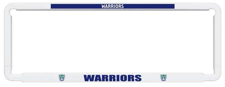 NZ Warriors Number Plate Surround