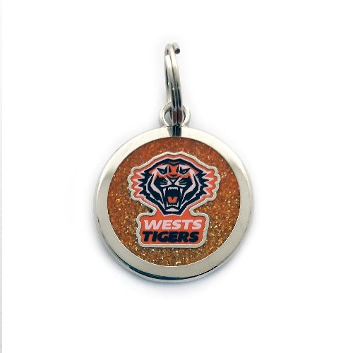 Wests Tigers Pet Tag