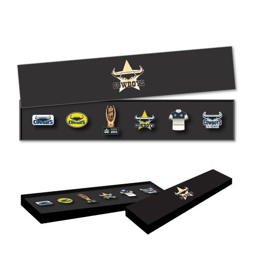 North Queensland Cowboys Evolution Pin Set