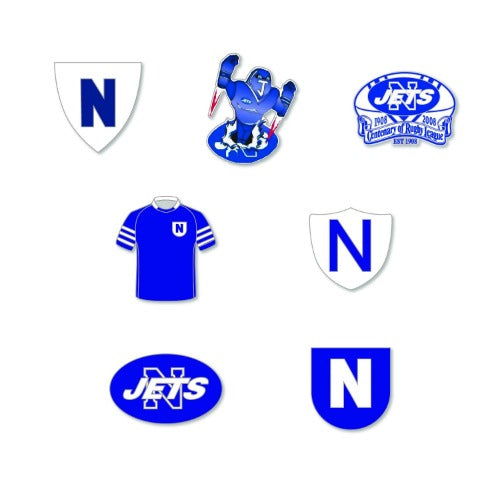 Newtown Jets Evolution Pin Set