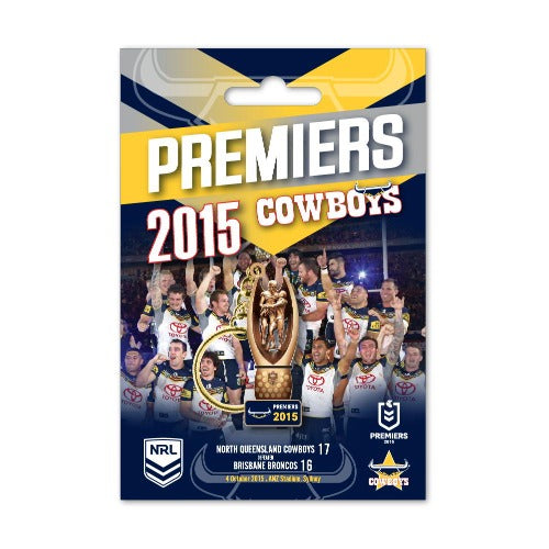 North Queensland Cowboys 2015 Premiers Keyring - Trophy