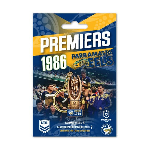 Parramatta Eels 1986 Premiers Keyring - Trophy