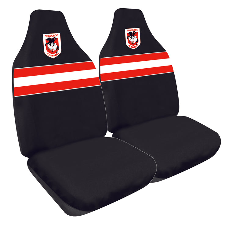 St George Illawarra Dragons Car Seat Covers